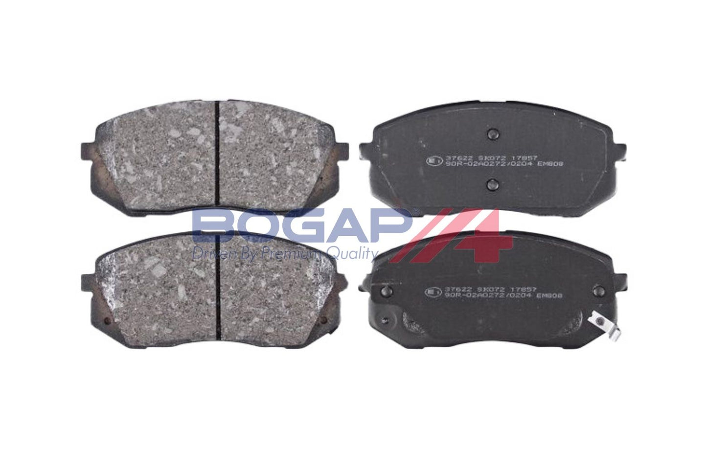 BOGAP Y8210220 Brake Pad Set, Disc Brake | ML Performance Car Parts