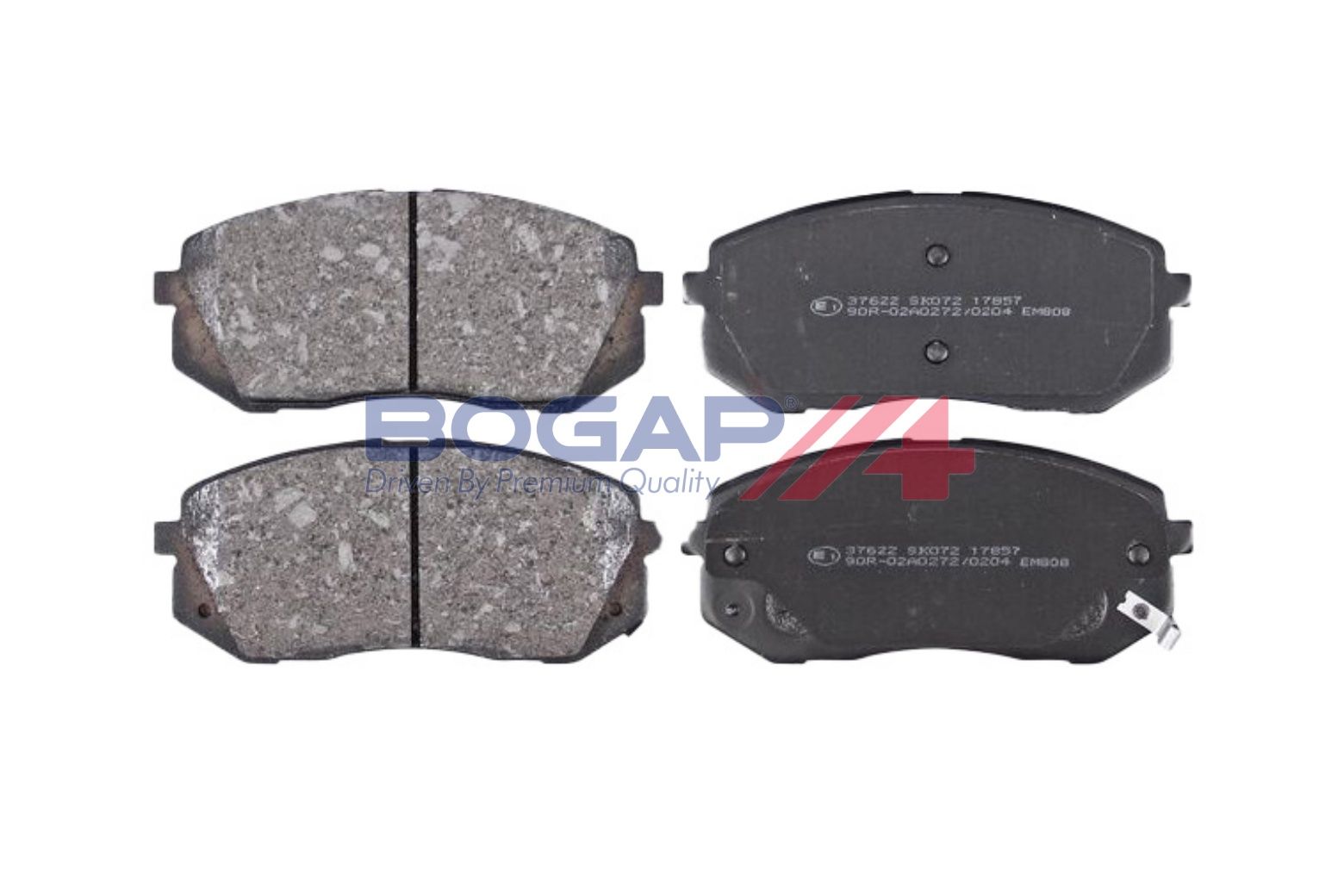 BOGAP Y8210220 Brake Pad Set, Disc Brake | ML Performance Car Parts