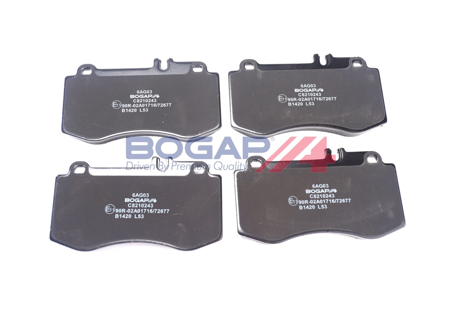 BOGAP C8210243 Brake Pad Set, Disc Brake | ML Performance Car Parts