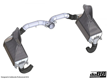DO88 BIG-140 Porsche 997.1 Turbo Big Pack without optional Inlet Hoses