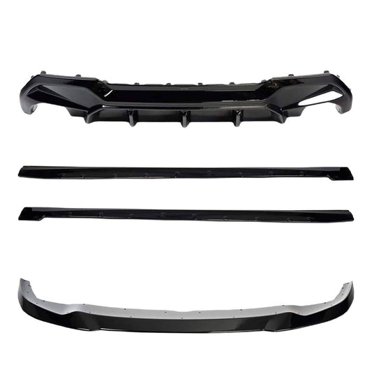 Zaero ZD-BF40BKGBDE BMW 1 SERIES 128TI, 120D, 120I & M135I F40 EVO-1 GLOSS BLACK BODY KIT BY ZAERO (2019-2024)