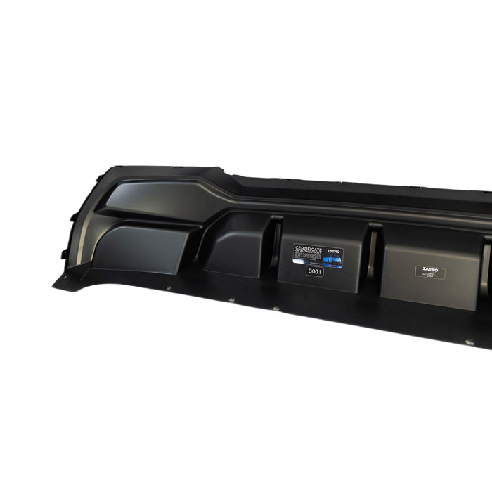 Zaero ZA-F4X-PRE-LCI-SE-DF BMW 1 SERIES 116I 116D 118I 118D F40 SINGLE EXIT EVO-1 GLOSS BLACK REAR DIFFUSER