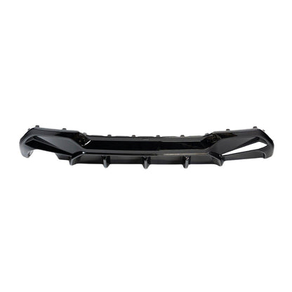 Zaero ZA-F4X-PRE-LCI-SE-DF BMW 1 SERIES 116I 116D 118I 118D F40 SINGLE EXIT EVO-1 GLOSS BLACK REAR DIFFUSER