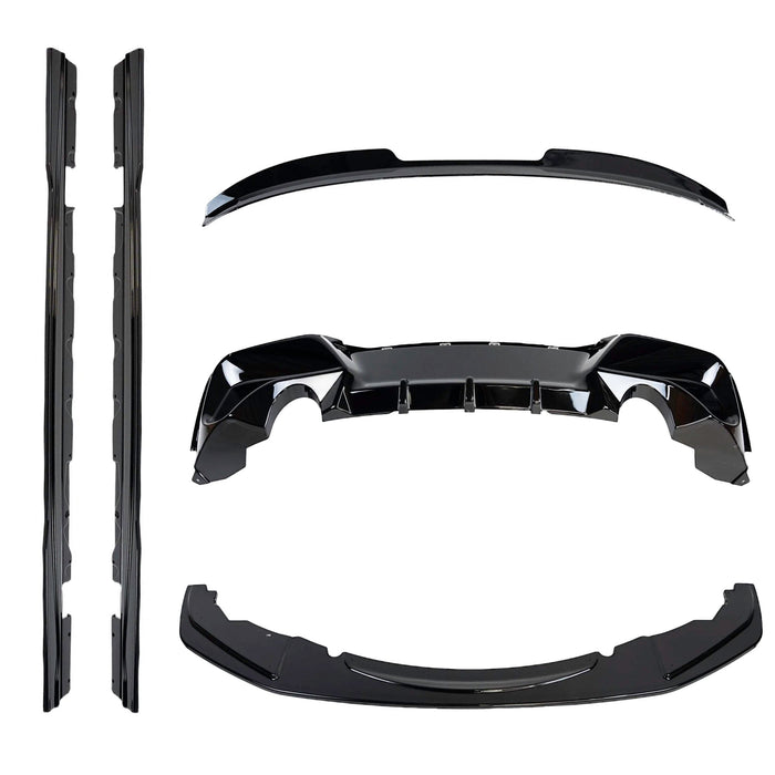 Zaero ZA-F2X-PRE-LCI-BK BMW 1 SERIES & M135I PRE-LCI F20 F21 EVO-1 GLOSS BLACK BODY KIT