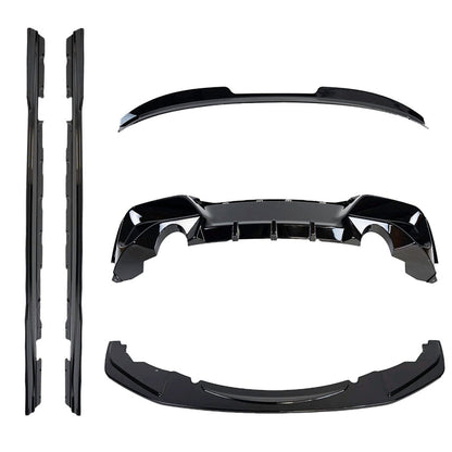 Zaero ZA-F2X-PRE-LCI-BK BMW 1 SERIES & M135I PRE-LCI F20 F21 EVO-1 GLOSS BLACK BODY KIT