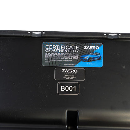 Zaero ZA-F2X-PRE-LCI-DF BMW 1 SERIES & M135I PRE-LCI F20 F21 EVO-1 GLOSS BLACK REAR DIFFUSER