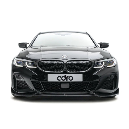 Adro A14A60-1201 BMW 3 SERIES M340I G20 G21 (PRE-LCI) CARBON FIBRE FRONT SPLITTER (2018-2022)
