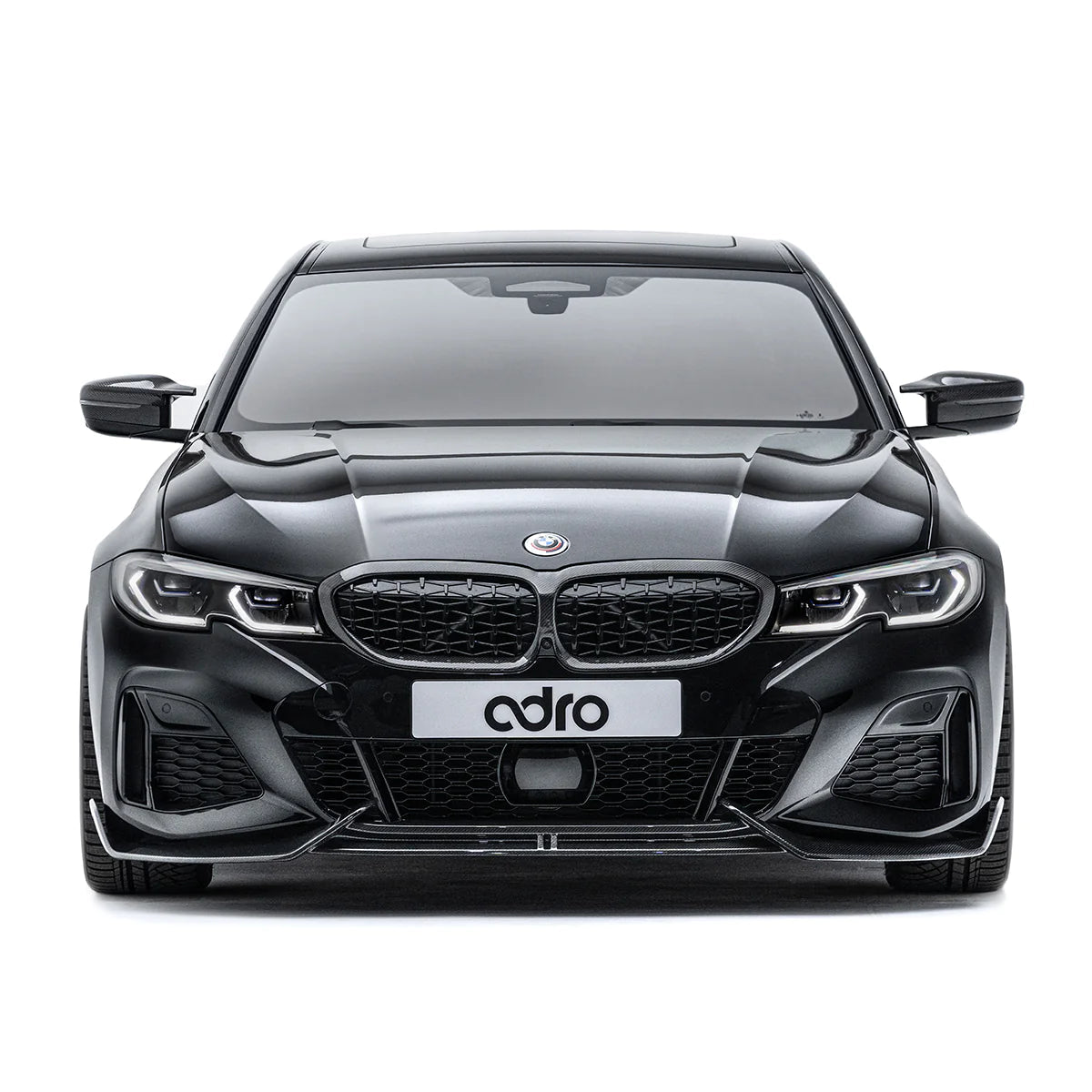 Adro A14A60-1201 BMW 3 SERIES M340I G20 G21 (PRE-LCI) CARBON FIBRE FRONT SPLITTER (2018-2022)