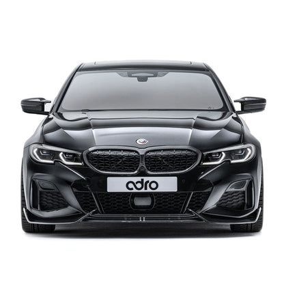 Adro A14A60-1201 BMW 3 SERIES M340I G20 G21 (PRE-LCI) CARBON FIBRE FRONT SPLITTER (2018-2022)