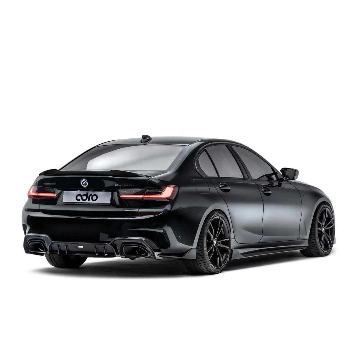 Adro A14A60-1301 BMW 3 SERIES M340I G20 (PRE-LCI) CARBON FIBRE REAR DIFFUSER (2018-2022)