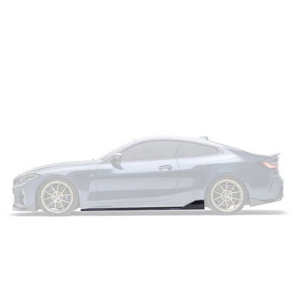 Adro A14A80-1401 BMW 4 SERIES & M440I G22 G23 CARBON FIBRE SIDE SKIRTS (2020+)