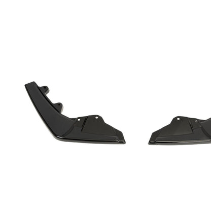 Zaero ZA-F2X-LCI-M1XX-DFL BMW M135I & M140I LCI F20 F21 EVO-1 GLOSS BLACK DIFFUSER SIDE SPAT FLAP EXTENSIONS