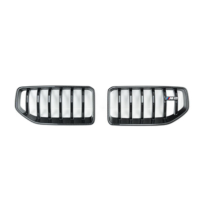 Adro A14A90-2201 BMW M2 G87 PRE-PREG CARBON FIBRE FRONT GRILLES (2023+)