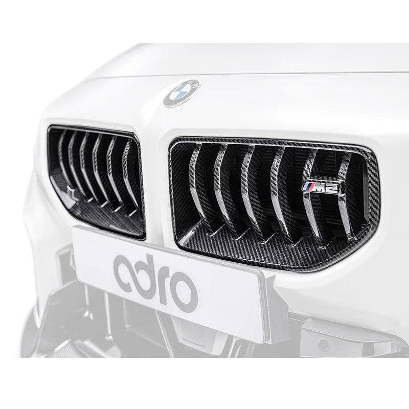 Adro A14A90-2201 BMW M2 G87 PRE-PREG CARBON FIBRE FRONT GRILLES (2023+)
