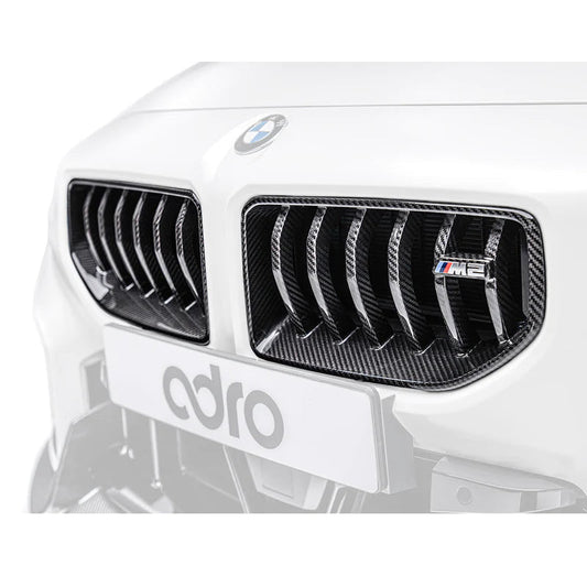 Adro A14A90-2201 BMW M2 G87 PRE-PREG CARBON FIBRE FRONT GRILLES (2023+)