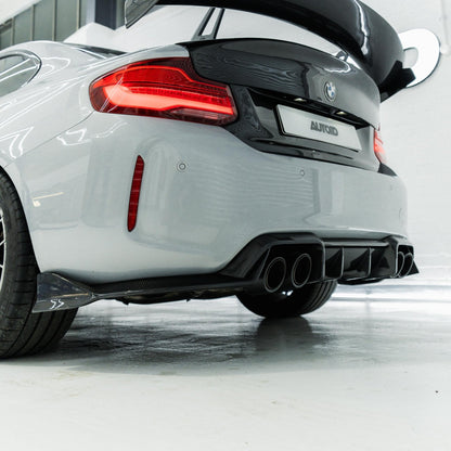 Adro A14A30-1301 BMW M2 & M2 COMPETITION F87 CARBON FIBRE REAR DIFFUSER (2018-2021)