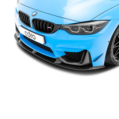 Adro A14A10-1201 BMW M3 F80 & M4 F82 F83 PRE-PREG CARBON FIBRE FRONT SPLITTER (2014-2020)