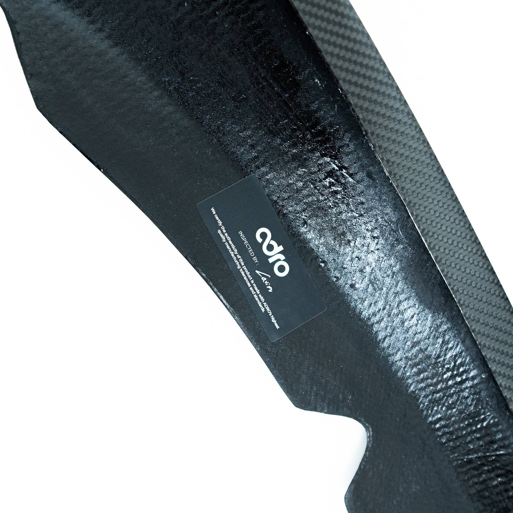 Adro A14A11-1201 BMW M3 G80 G81 & M4 G82 G83 CARBON FIBRE SPLITTER FOR FRONT BUMPER (2021+)