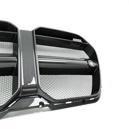 Adro BMW M3 G80 & M4 G82 PRE-PREG CARBON FIBRE FRONT GRILLES & FRONT DUCTS (2021+)