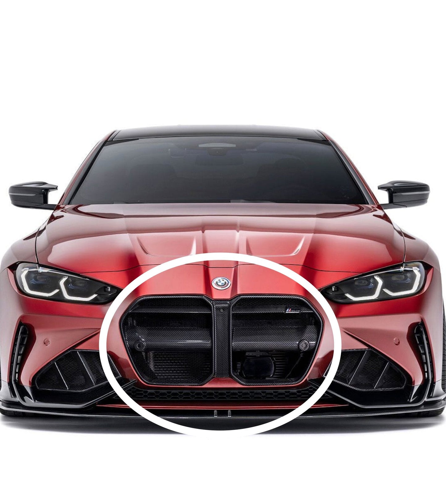 Adro BMW M3 G80 & M4 G82 PRE-PREG CARBON FIBRE FRONT GRILLES & FRONT DUCTS (2021+)