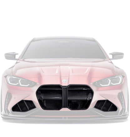 Adro BMW M3 G80 & M4 G82 PRE-PREG CARBON FIBRE FRONT GRILLES & FRONT DUCTS (2021+)
