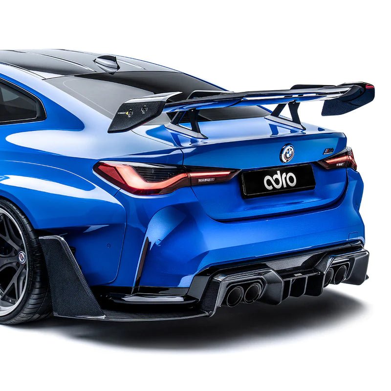 Adro BMW M3 G80 & M4 G82 DRY CARBON FIBRE AT-R3 REAR WING (2021+)
