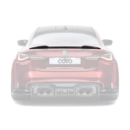 Adro A14A40-1502 BMW 4 SERIES G22 & M4 G82 DRY CARBON FIBRE REAR TRUNK LIP SPOILER (2020+)