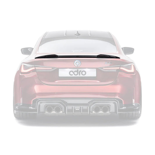Adro A14A40-1502 BMW 4 SERIES G22 & M4 G82 DRY CARBON FIBRE REAR TRUNK LIP SPOILER (2020+)