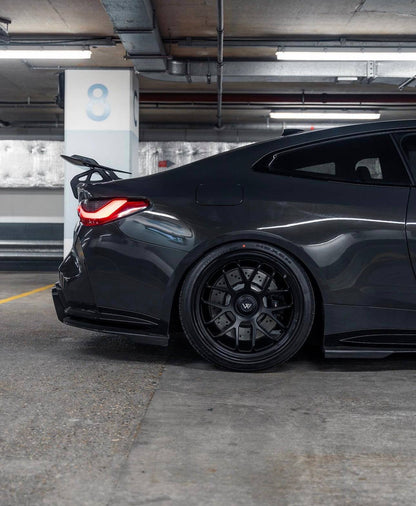 Adro A14A40-1501 BMW M4 G82 DRY CARBON FIBRE SWAN NECK REAR WING (2021+)