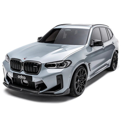 Adro A14AB10-1201 BMW X3M LCI F97 PRE-PREG CARBON FIBRE FRONT SPLITTER (2022+)