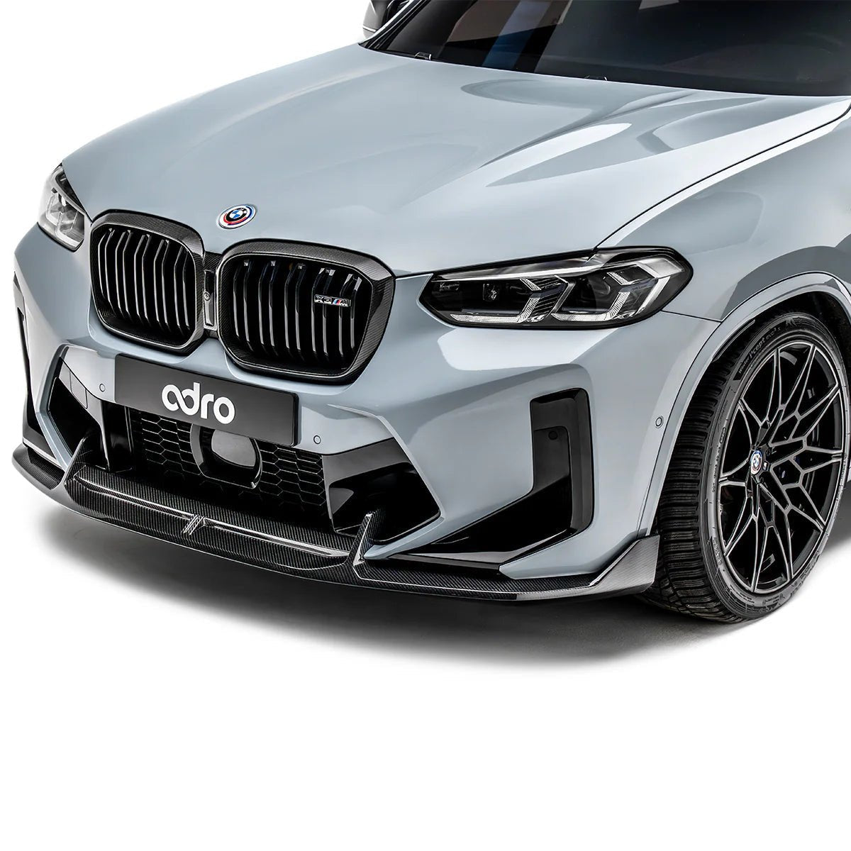 Adro A14AB10-1201 BMW X3M LCI F97 PRE-PREG CARBON FIBRE FRONT SPLITTER (2022+)