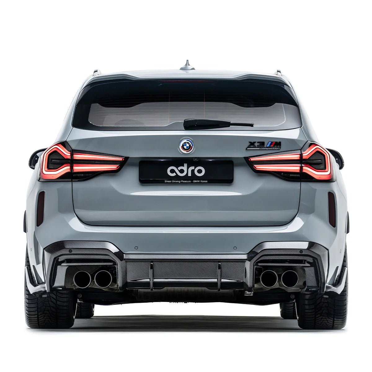 Adro A14AB10-1301 BMW X3M LCI F97 PRE-PREG CARBON FIBRE REAR DIFFUSER (2022+)