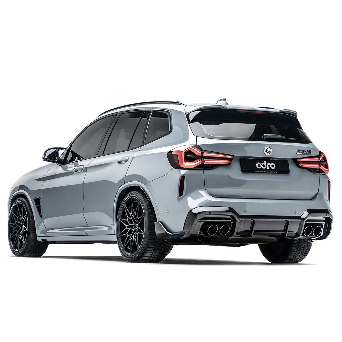 Adro A14AB10-1301 BMW X3M LCI F97 PRE-PREG CARBON FIBRE REAR DIFFUSER (2022+)