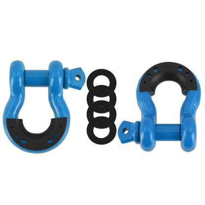 Mishimoto BNDR 3/4 Steel D-Ring Shackle Set, 2 Pieces