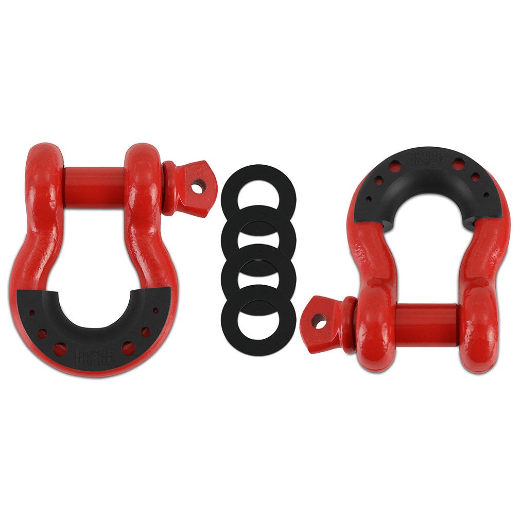 Mishimoto BNDR 3/4 Steel D-Ring Shackle Set, 2 Pieces