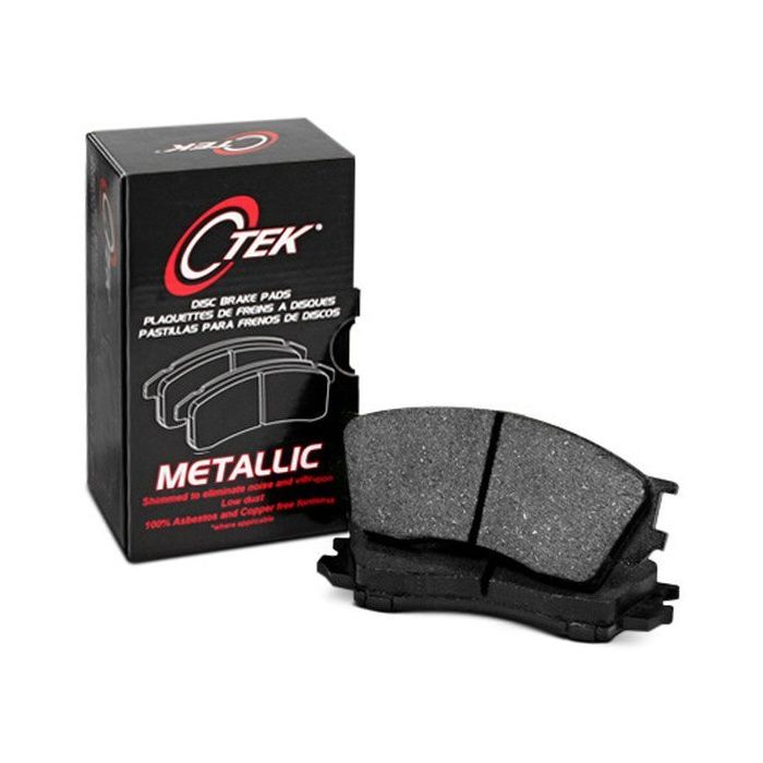 EBC 102.20240 CTek SemiMetallic Brake Pads with Shims