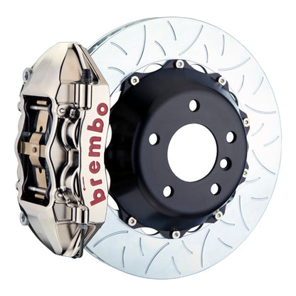 Brembo 2P-.8062A 4-Piston Billet Monobloc Calipers  345mm (13.6'') 2-Piece Discs Brake Disc (Rear)