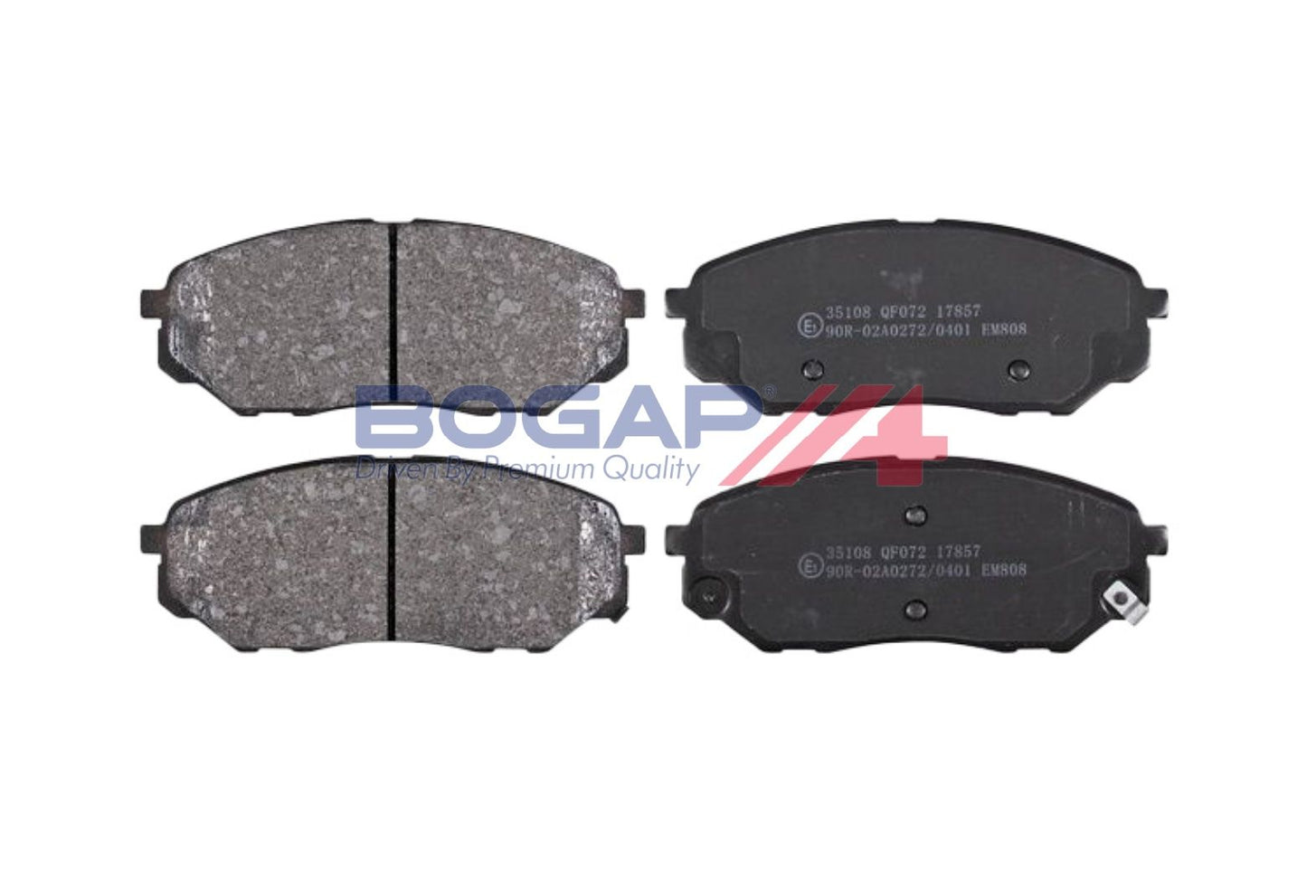 BOGAP Y8210251 Brake Pad Set, Disc Brake | ML Performance Car Parts
