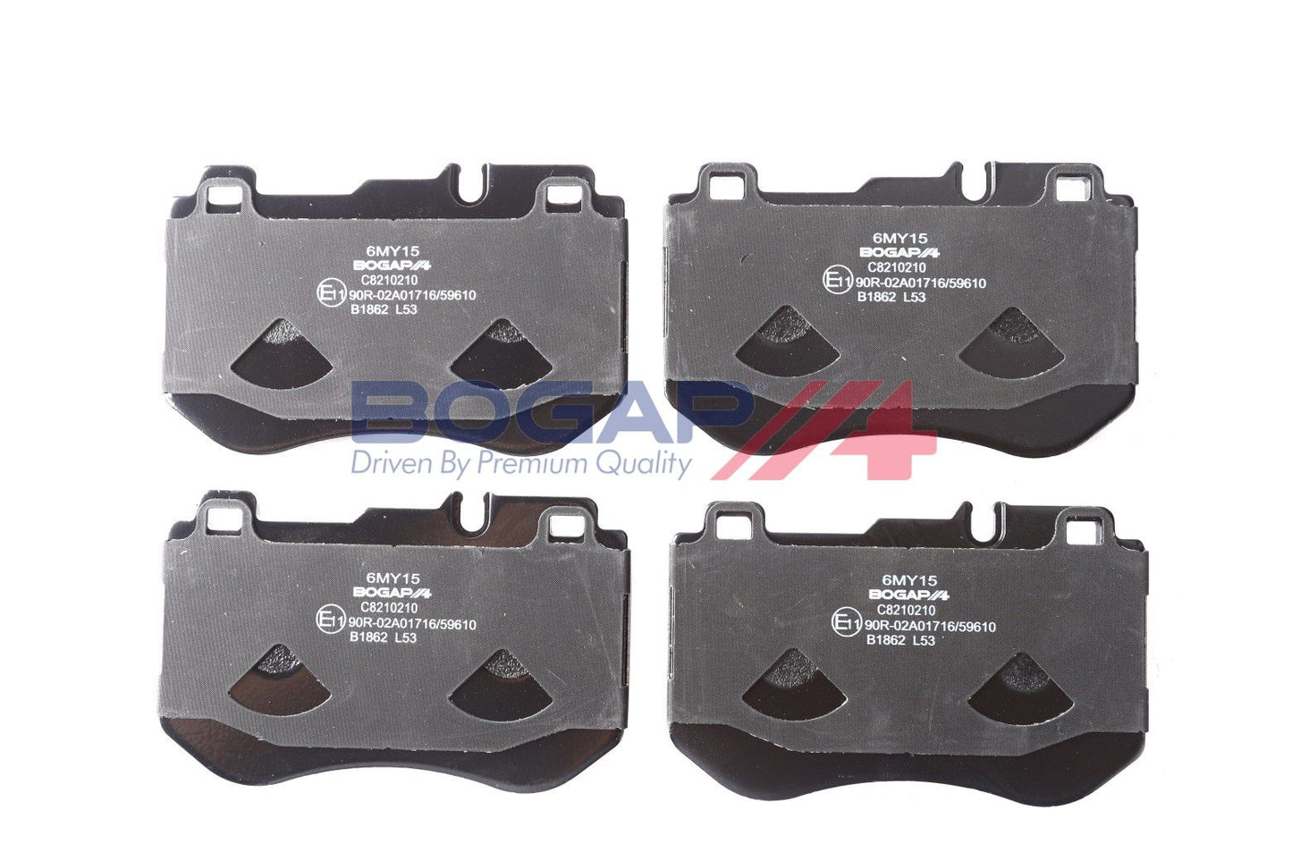 BOGAP C8210210 Brake Pad Set, Disc Brake | ML Performance Car Parts
