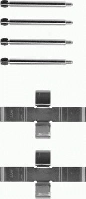 TEXTAR 82018200 Brake Pad Fitting Kit