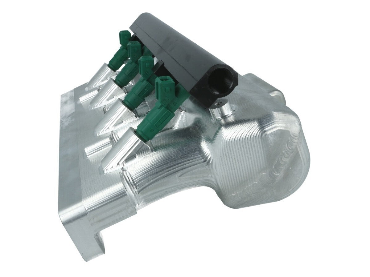 Turbozentrum 466634 Intake manifold for VAG 2.0 TFSI (EA113) - CNC milled - with extra injector ports