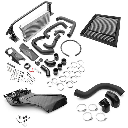 COBB SUB006FMICRED-SL FRONT MOUNT INTERCOOLER AND INTAKE PACKAGE (SILVER) FOR SUBARU WRX (VB) 2022-
