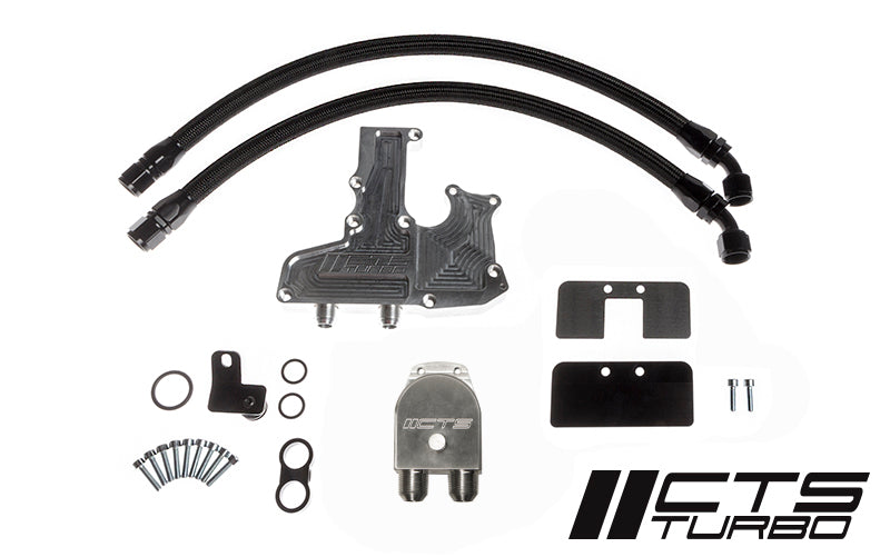 CTS Turbo CTS-CC-B8.5-TFSI Turbo Audi B8.5 A4/A5 Catch Can Kit (Flex-Fuel with Aluminum Intake Manifold)