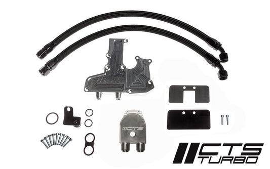 CTS Turbo CTS-CC-B8.5-TFSI Turbo Audi B8.5 A4/A5 Catch Can Kit (Flex-Fuel with Aluminum Intake Manifold)