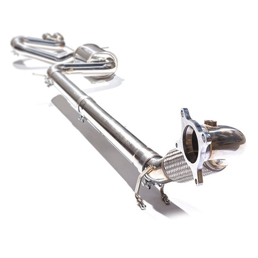 CTS Turbo CTS-EXH-TB-0001-ROC-CAT Turbo MK3 Scirocco 3 Turbo-back Exhaust High-Flow Cat