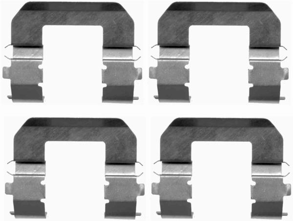 TEXTAR 82071600 Brake Pad Fitting Kit