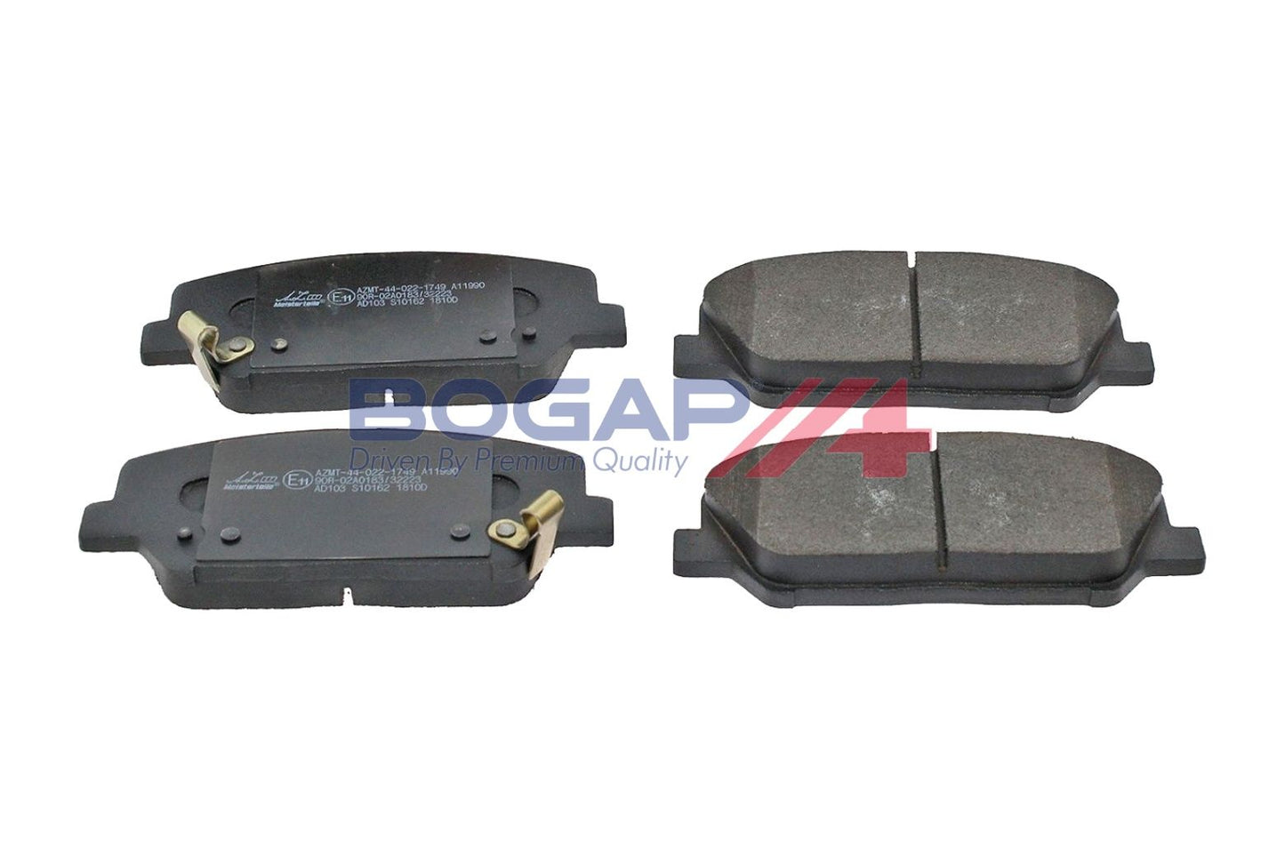 BOGAP Y8210245 Brake Pad Set, Disc Brake | ML Performance Car Parts