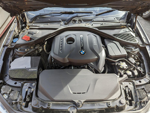 Ramair JSK-318-BK Performance Foam Induction Kit With Carbon Lid to fit BMW 1/2/3/4 Series 2.0T B48