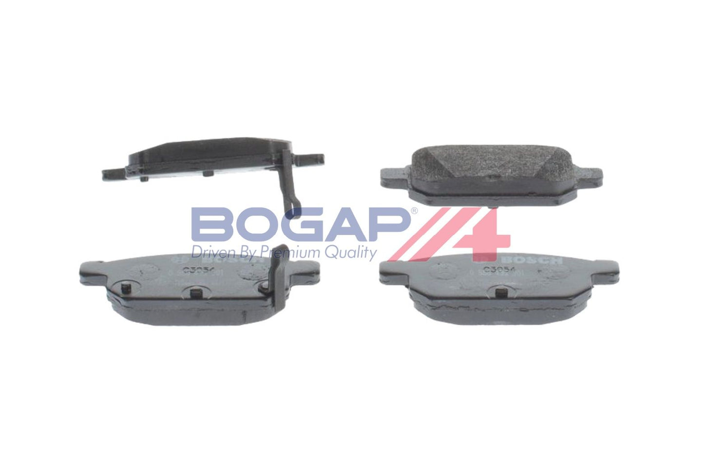 BOGAP U8210101 Brake Pad Set, Disc Brake | ML Performance Car Parts