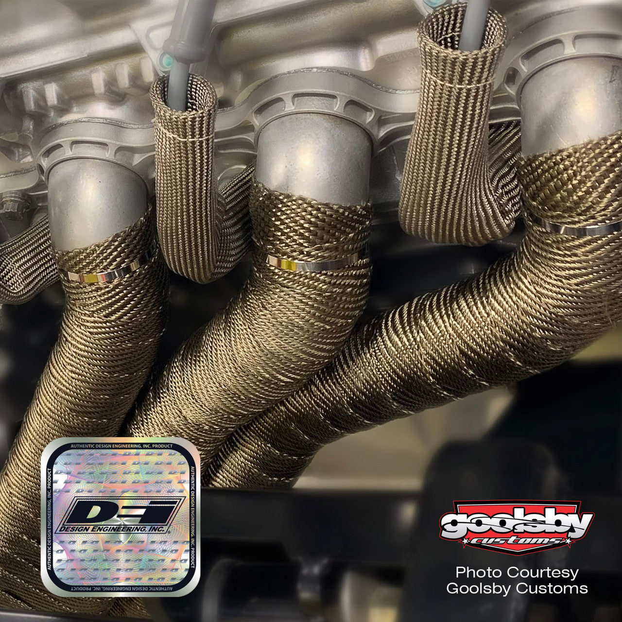 DEI 10098 EXHAUST WRAP TITANIUM 2" X 50'